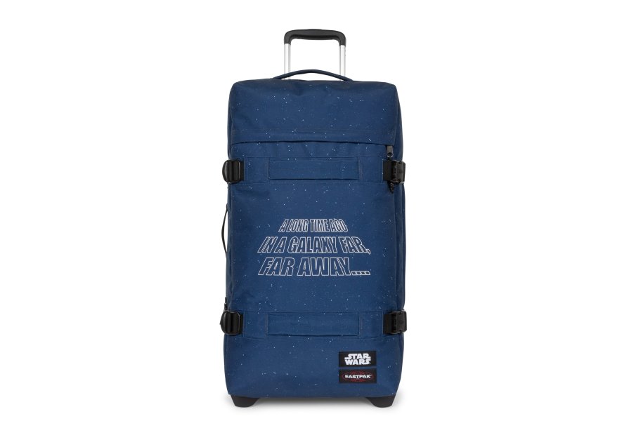 Eastpak K0A5BA8 - POLYESTER - STARS NAVY sac de voyage roulettes transit'r m Sac de voyage à roulettes