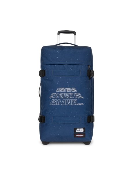 Eastpak K0A5BA8 - POLYESTER - STARS NAVY sac de voyage roulettes transit'r m Sac de voyage à roulettes