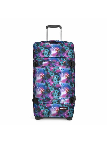Eastpak K0A5BA8 - POLYESTER - DREAMFLOWE sac de voyage roulettes transit'r m Sac de voyage à roulettes