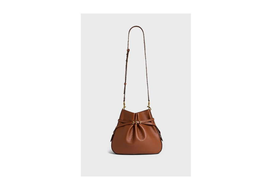 Gerard Darel LE ROMY - CUIR DE VACHETTE - TAN sac porté travers le romy darel Sac business