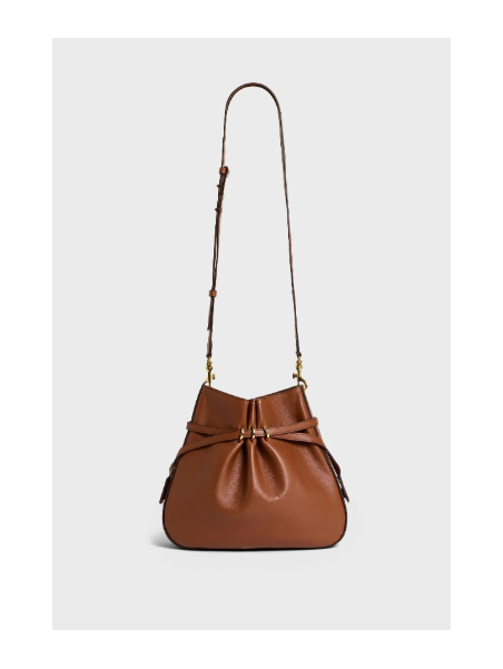 Gerard Darel LE ROMY - CUIR DE VACHETTE - TAN sac porté travers le romy darel Sac business