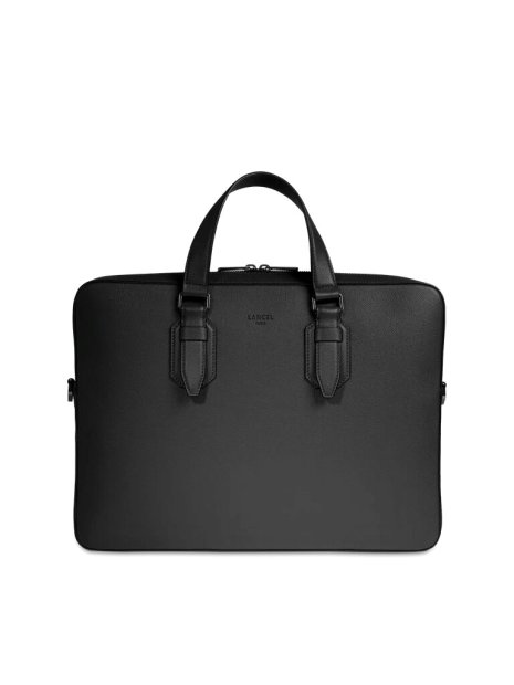 Lancel A13432 - CUIR DE VACHETTE - NOIR porte document charlie de lancel 14" sac-business