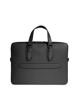Lancel A13432 - CUIR DE VACHETTE - NOIR porte document charlie de lancel 14" Porte-documents