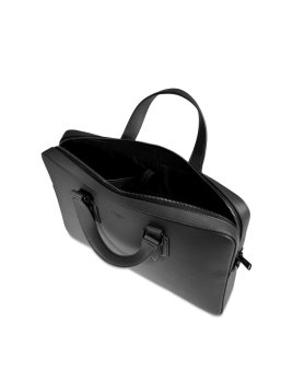 Lancel A13432 - CUIR DE VACHETTE - NOIR porte document charlie de lancel 14" Porte-documents