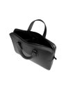 Lancel A13432 - CUIR DE VACHETTE - NOIR porte document charlie de lancel 14" sac-business