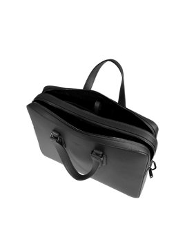 Lancel A13433 - CUIR DE VACHETTE - NOIR porte document charlie de lancel 15.6" Porte-documents