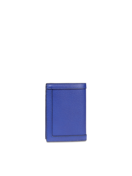 Lancel A13438 - CUIR DE VACHETTE - BLEU portefeuille charlie de lancel Portefeuilles