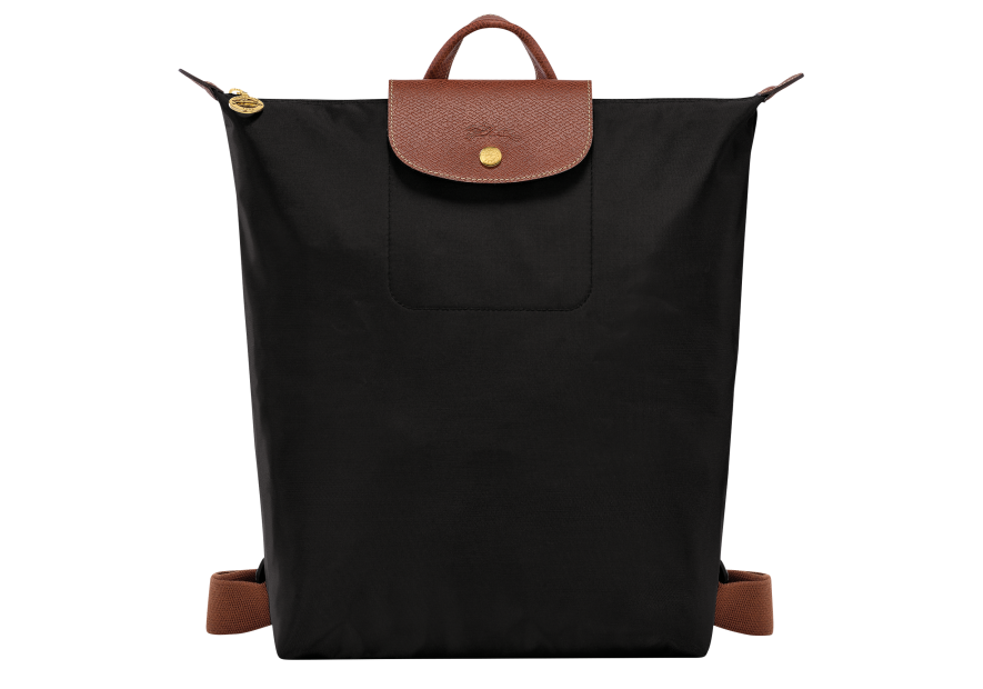 Longchamp 10284089 - NYLON ET CUIR - NOIR  longchamp sac à dos m pliage original Sac business