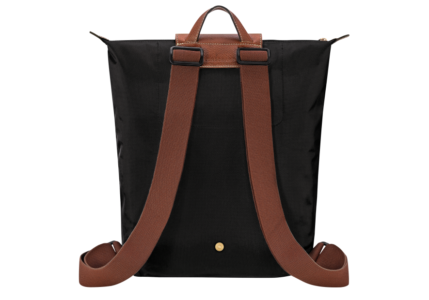 Longchamp 10284089 - NYLON ET CUIR - NOIR  longchamp sac à dos m pliage original Sac business