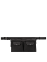 Longchamp 10288HSR - POLYAMIDE - NOIR sacoche multi poche mm sacs-a-mains