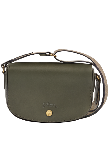Longchamp 10253HFY - CUIR DE VEAU - KAKI sac bandoulière s épure sacs-a-mains