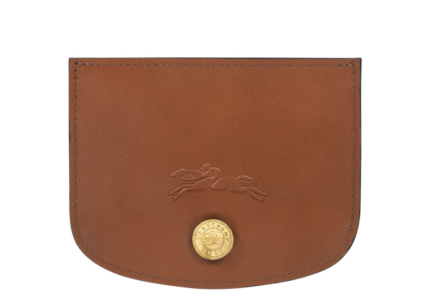Longchamp 30031HFY - CUIR DE VEAU - COGNAC porte carte epure Porte-cartes