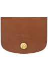 Longchamp 30031HFY - CUIR DE VEAU - COGNAC porte carte epure porte-cartes