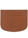 Longchamp 30031HFY - CUIR DE VEAU - COGNAC porte carte epure porte-cartes