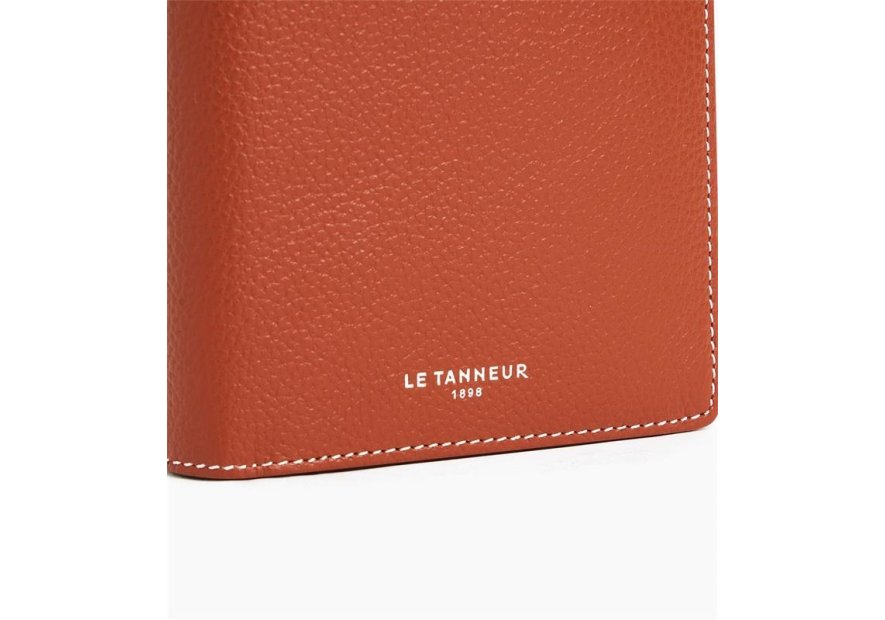 Le Tanneur TMIL3312 - CUIR DE VACHETTE - AC portefeuille zippé 2 volets emilie Portefeuilles