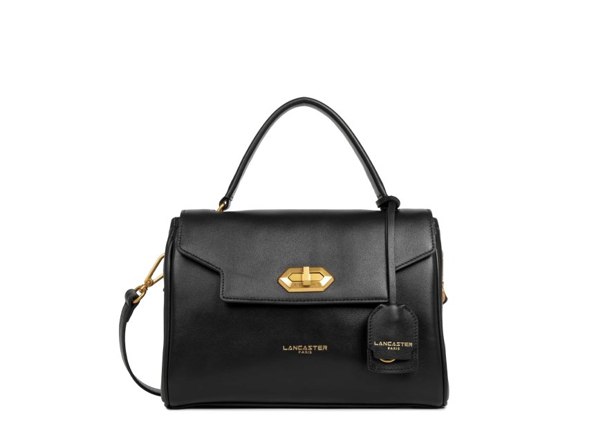 Lancaster 531-070 - CUIR DE VACHETTE - NOI sac rabat donna grace lancaster Sac porté main