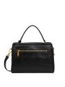 Lancaster 531-070 - CUIR DE VACHETTE - NOI sac rabat donna grace lancaster sac-porte-main