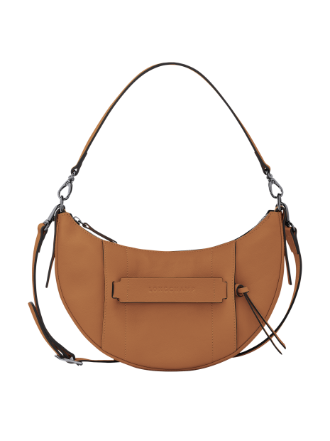 Longchamp 10292HCV - CUIR DE VEAU - NATURE hobo porté travers s sacs-a-mains