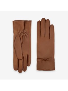 Glove Story 21555CA - CUIR D'AGNEAU - CORK - glove story gant femme cuir papillon Gants