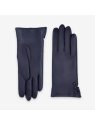 Glove Story 61047TR - AGNEAU - DEEP BLUE gants femme cuir doublé laine trois boutons gants-femme