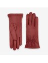 Glove Story 61051TR - AGNEAU - ROUGE - 600 gants cuir agneau femme gants