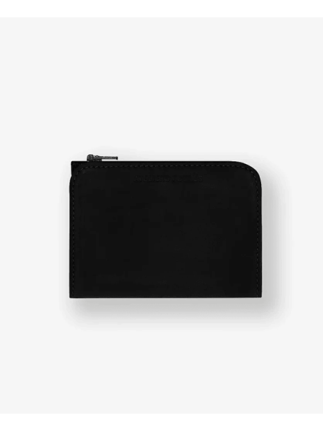 Les Ateliers Foures B56 - CUIR DE VACHETTE - NOIR porte monnaie baroudeurse nemesis dos à dos porte-monnaie-femme