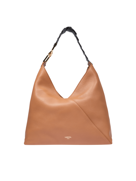 Lancel A12510 - CUIR DE VACHETTE - CAME sac hobo besace pagode lancel sacs-a-mains