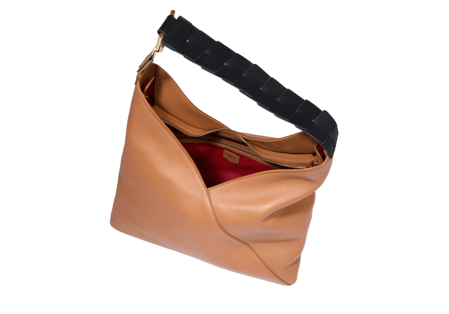 Lancel A12510 - CUIR DE VACHETTE - CAME sac hobo besace pagode lancel Sac business