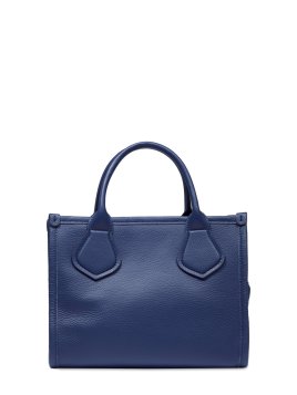 Lancel A12995 - CUIR DE VACHETTE - BLEU cabas zippé s jour de lancel Sac porté main