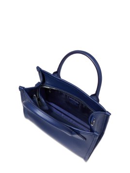 Lancel A12995 - CUIR DE VACHETTE - BLEU cabas zippé s jour de lancel Sac porté main