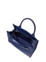 Lancel A12995 - CUIR DE VACHETTE - BLEU cabas zippé s jour de lancel sacs-a-mains