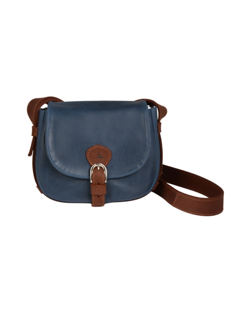 Frandi 810.05 - CUIR DE VACHETTE - MARI sac besace arrondi m fanny sacs-a-mains