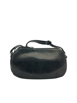 Frandi 266.56 - CUIR DE VACHETTE - NOIR petit trotteur rectangle caroline Sac business