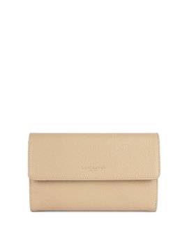 Lancaster 170-22 - CUIR DE VACHETTE - BEIG Foulonné - Portefeuill Compagnon dos à dos Portefeuilles