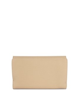 Lancaster 170-22 - CUIR DE VACHETTE - BEIG Foulonné - Portefeuill Compagnon dos à dos Portefeuilles