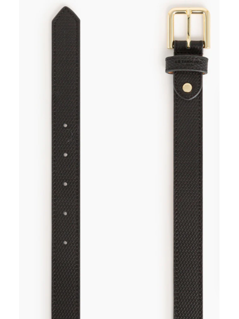 Le Tanneur TXE8R32 - CUIR DE VACHETTE - NOI le tanneur ceinture femme 30mm ceintures
