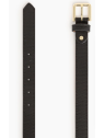 Le Tanneur TXE8R32 - CUIR DE VACHETTE - NOI le tanneur ceinture femme 30mm ceintures