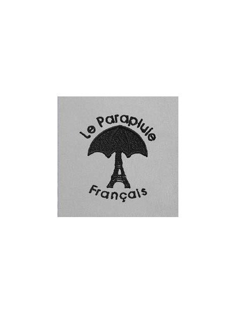 le parapluie français LPF67 - POLYESTER - GRIS CLAIR - parapluie pliant 8 brins Parapluies