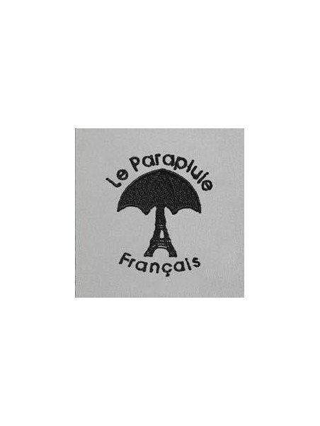 le parapluie français LPF67 - POLYESTER - GRIS CLAIR - parapluie pliant 8 brins Parapluies