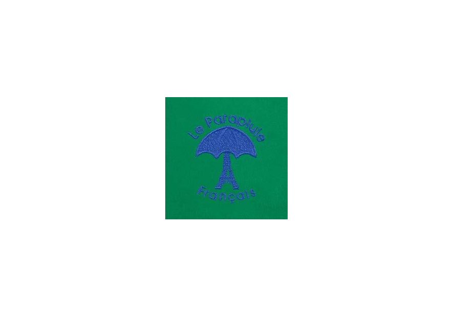le parapluie français LPF67 - POLYESTER - VERT parapluie pliant uni automatique Petite maroquinerie