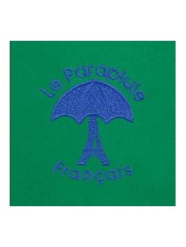 le parapluie français LPF67 - POLYESTER - VERT parapluie pliant uni automatique Petite maroquinerie