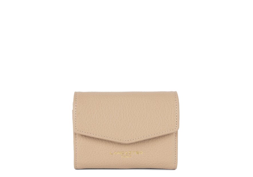 Lancaster 129-19 porte monnaie rabat pm dune lancaster Porte-monnaie Femme
