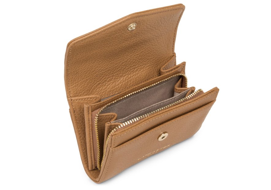 Lancaster 129-19 porte monnaie rabat pm dune lancaster Porte-monnaie Femme