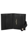 Lancaster 129-31 - CUIR DE VACHETTE - NOIR mini porte cartes dune lancaster pcartes-credit