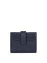 Lancaster 129-31 - CUIR DE VACHETTE - BLEU mini porte cartes dune lancaster pcartes-credit
