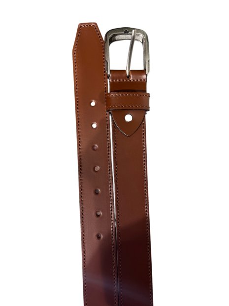 Les Ateliers Foures 50606 - CUIR DE VACHETTE - COGNA fourès-croupon 50606-ceinture homme ceinture-homme