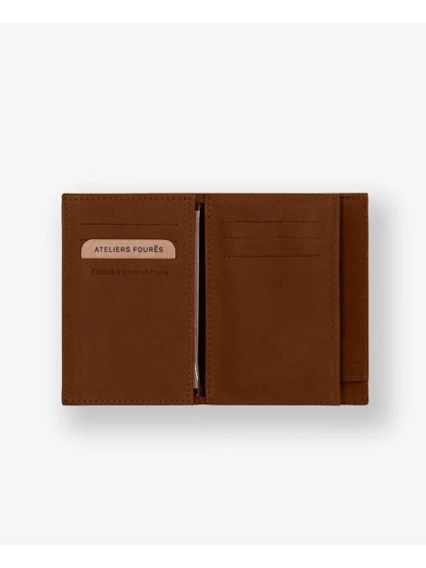 Les Ateliers Foures 954 portefeuille achille double fourès Portefeuille Homme