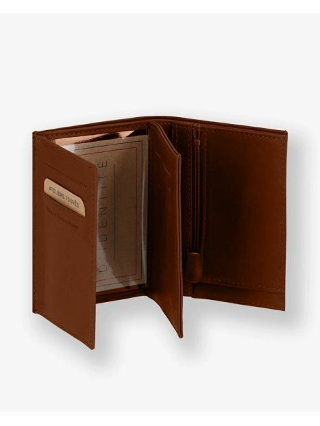 Les Ateliers Foures 954 portefeuille achille double fourès Portefeuille Homme