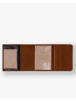 Les Ateliers Foures 9151 - CUIR DE VACHETTE - FAUVE Portefeuille/Porte-cartes Portefeuilles