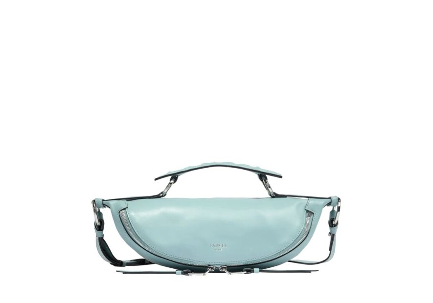 Lancel A12527 - CUIR DE VACHETTE - BLEU sac origami porté croisé s lancel Sac business